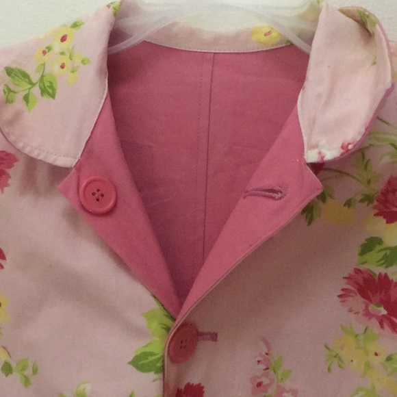 Pink coat that reminds you of gardening - Picture 4 of 7